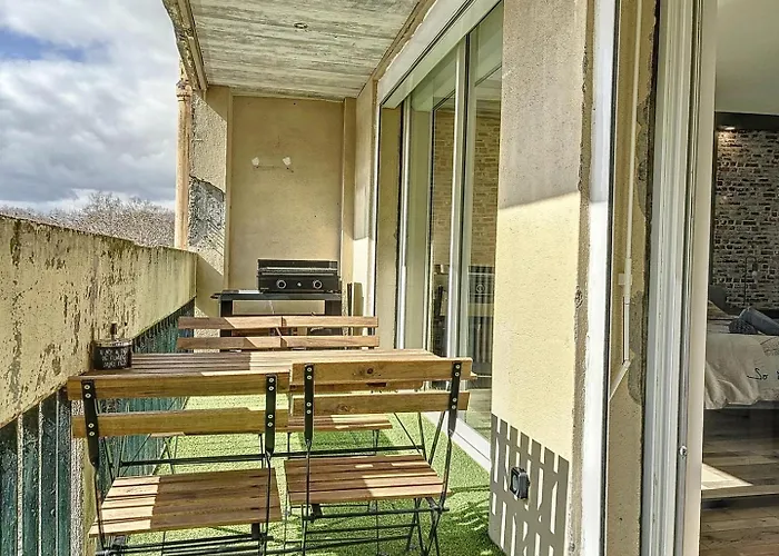 Le Balcon - Vue Sur Canal De Brienne Lägenhet Toulouse